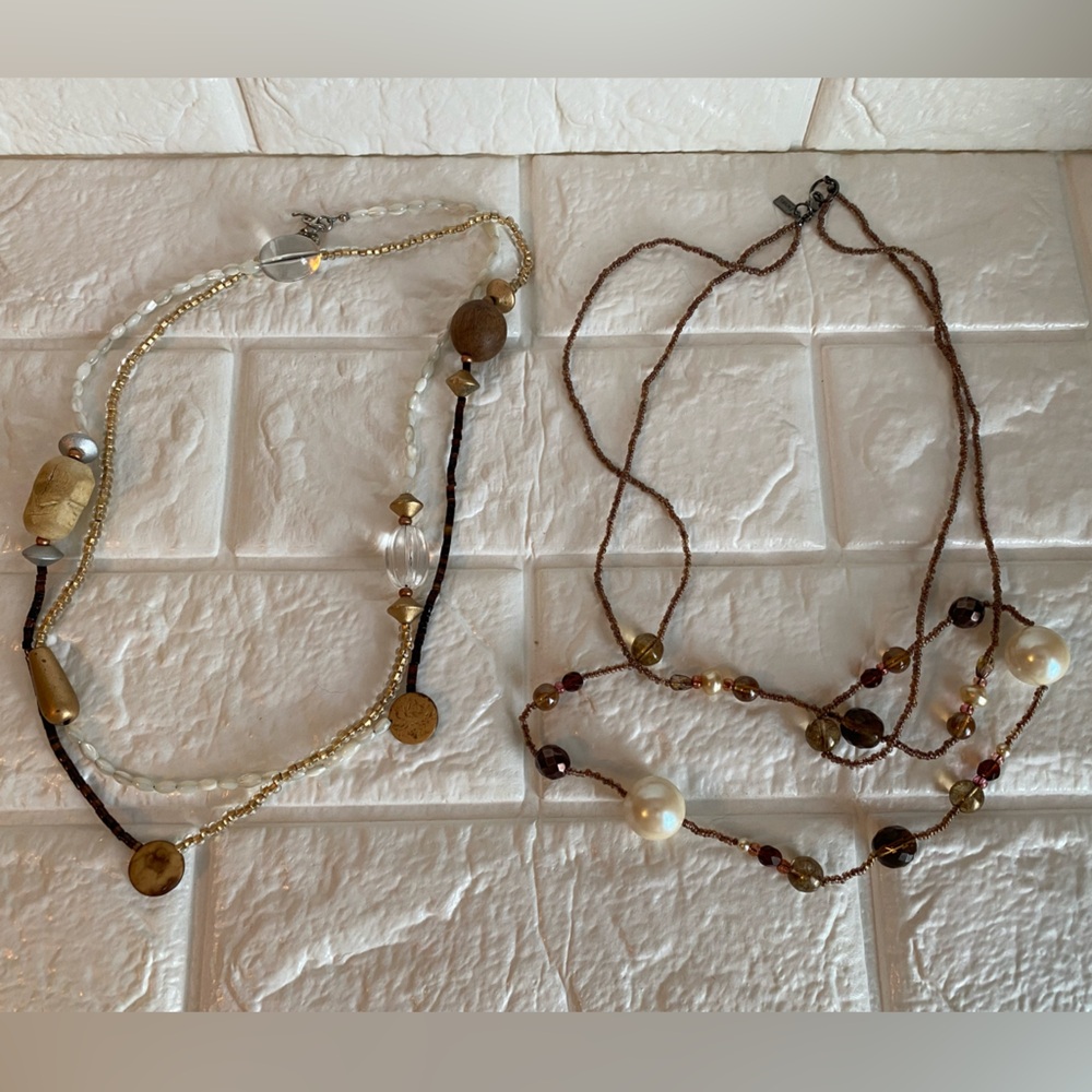 Rachel Beaded Necklaces - Set of 2